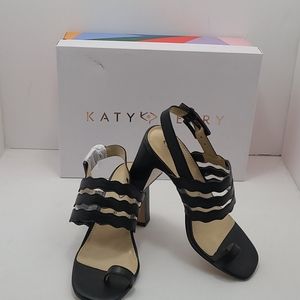 Katy Perry chunk heel sandal